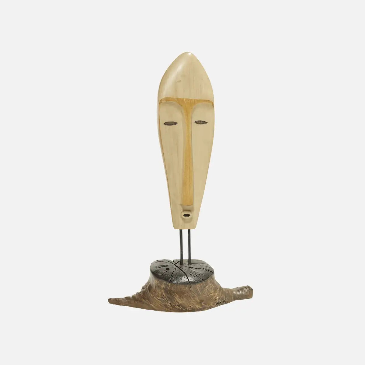 The Carved Wooden Visage