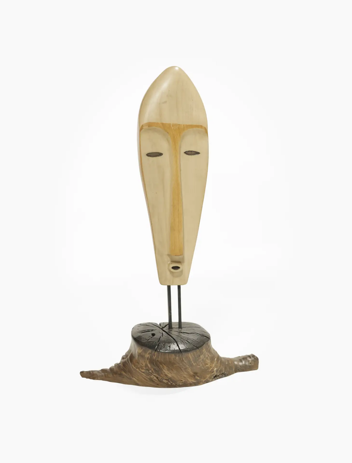 The Carved Wooden Visage