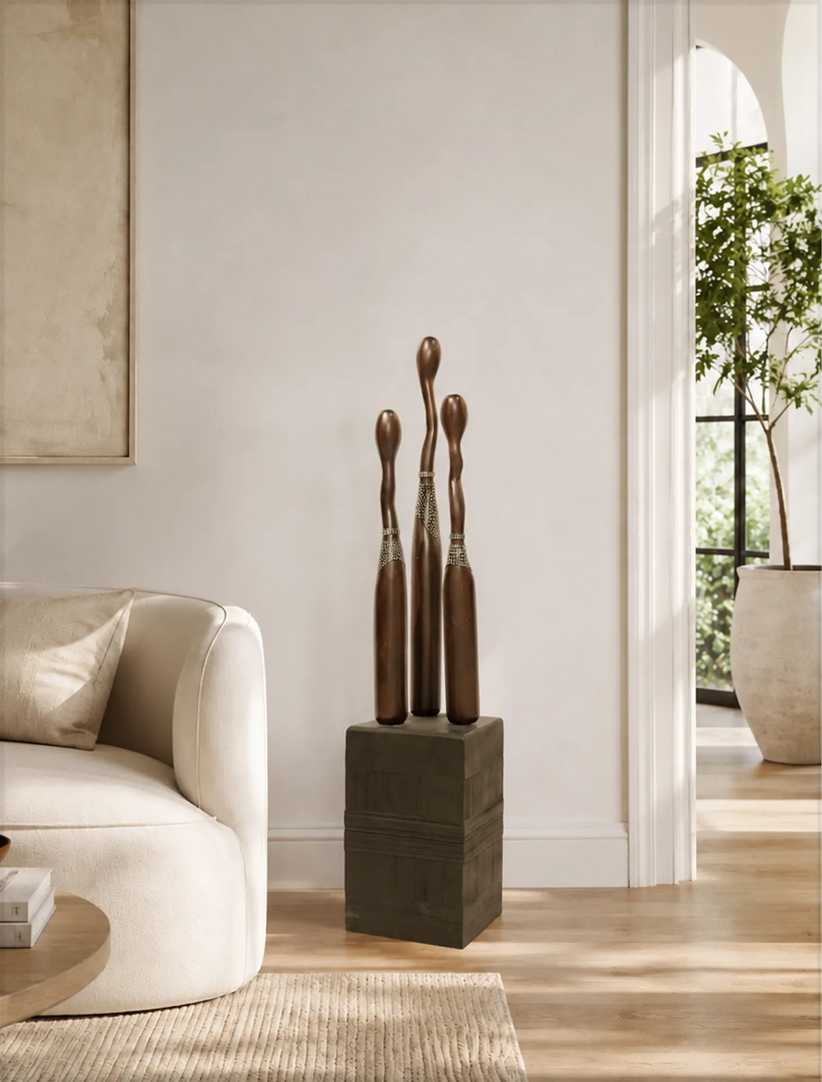 The Sculpted Timber Trio