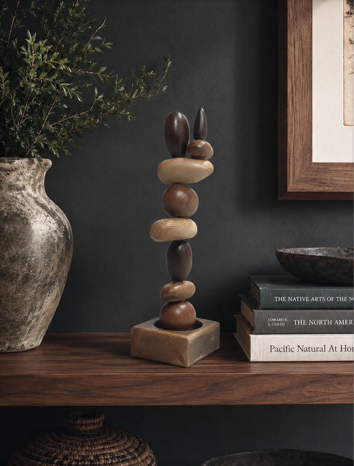 The Dual-Crest Timber Cairn